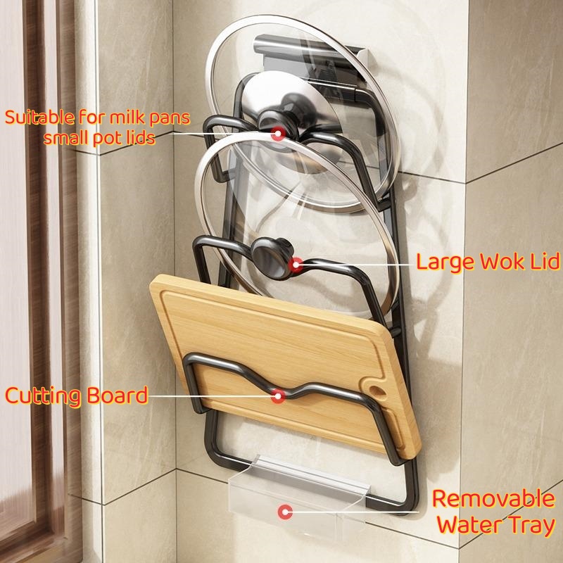 Home Cooking Delivery - Soporte de pared para tapas de