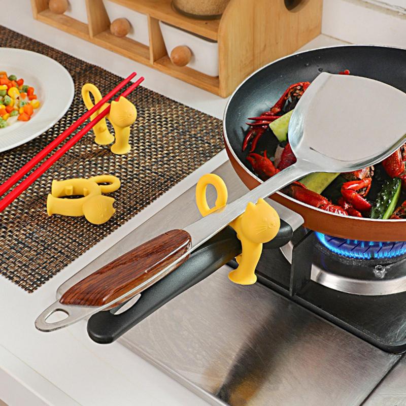 Home Cooking For Cats - Soporte para cuchara con forma de