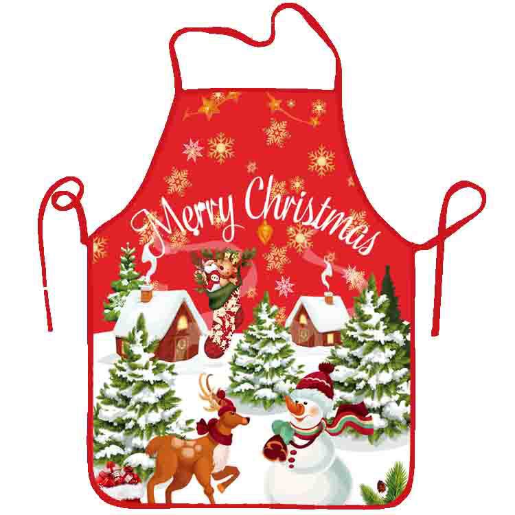 Delantal de Papá Noel para dec - Home Cooking Dinner reseña y precio