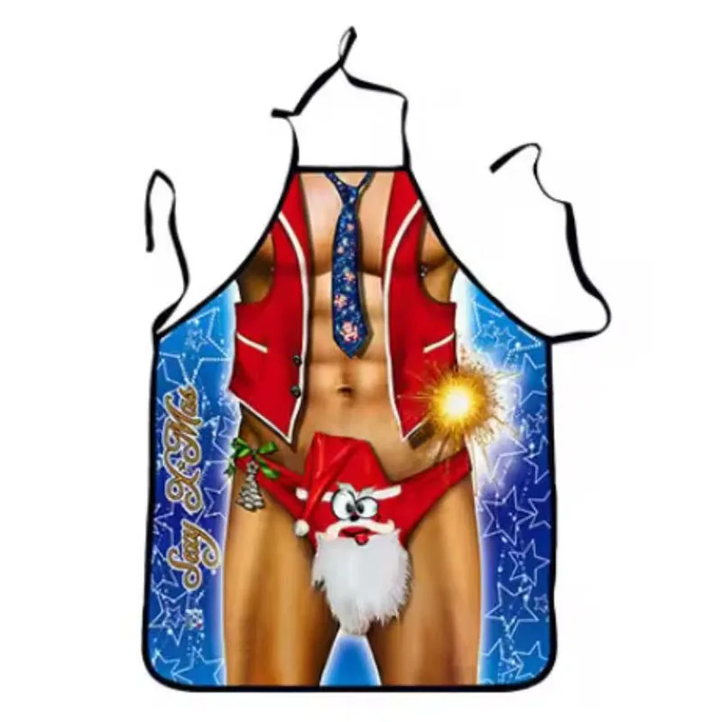 Delantal de Papá Noel para dec - Home Cooking Dinner reseña y precio