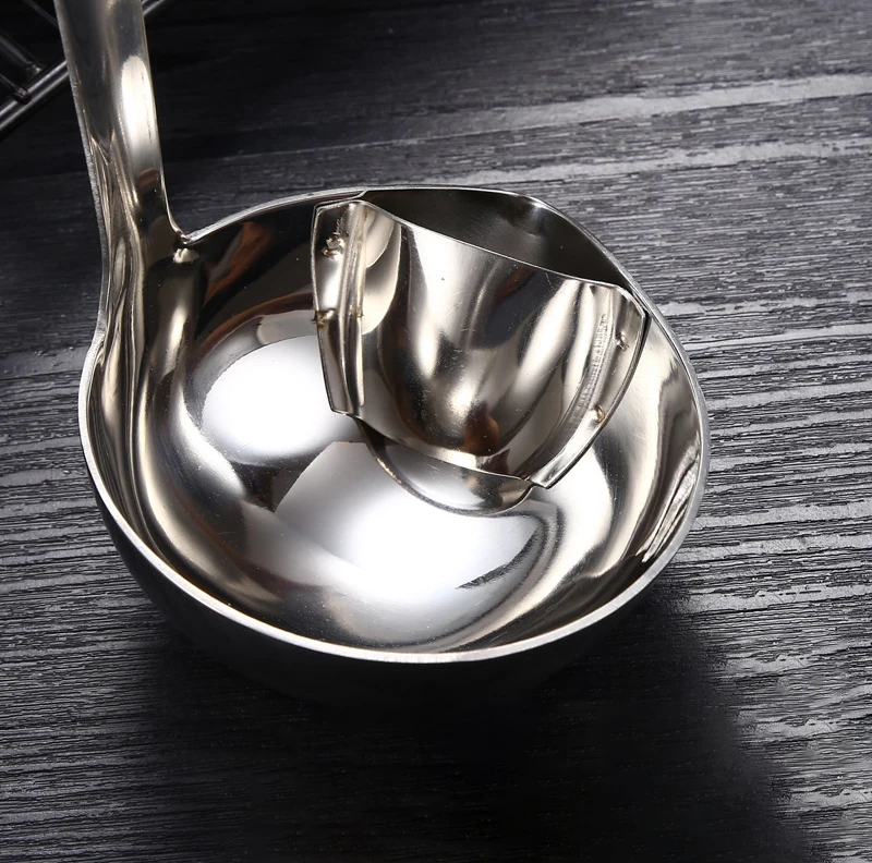 Cuchara coladora de acero inox - Home Cooking Dinner reseña y precio