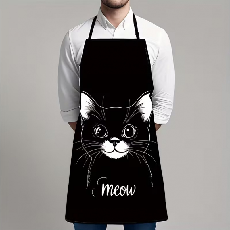 1 delantal divertido con temát - Home Cooking For Cats reseña y precio