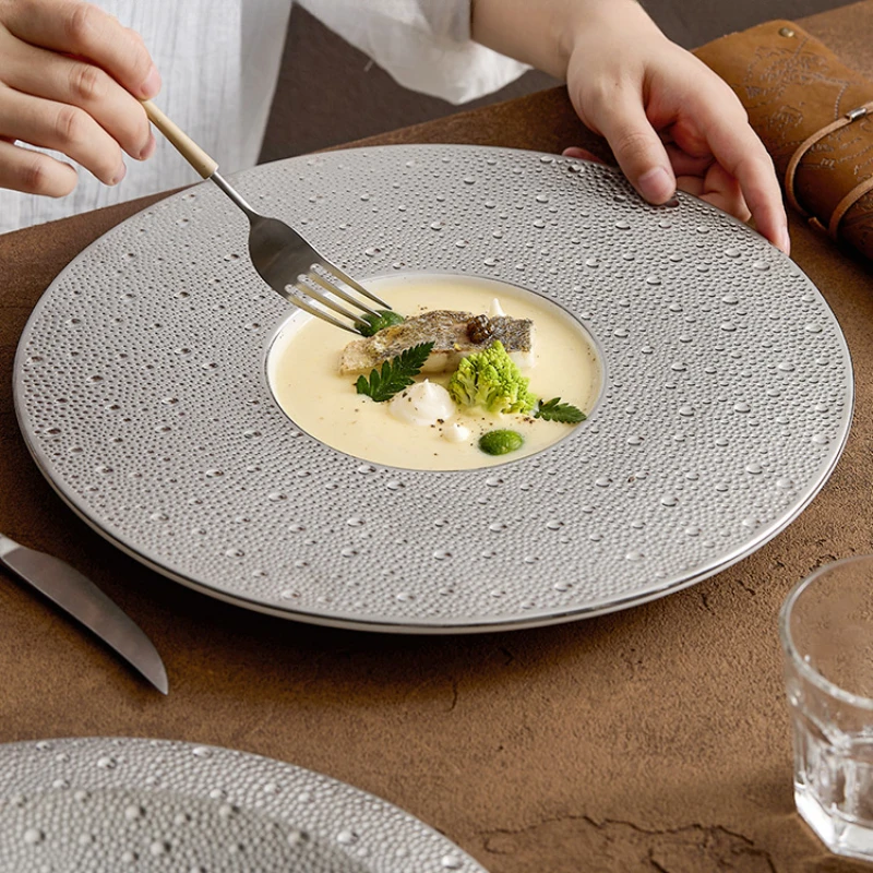 Plato de cena redondo de cerám - Home Cooking Dinner reseña y precio