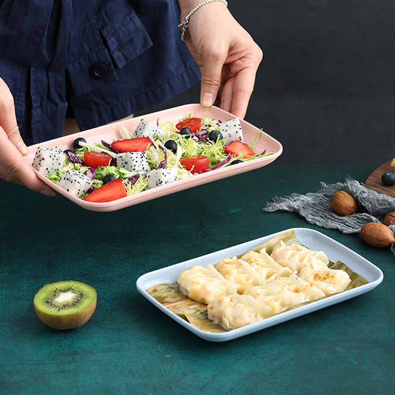 Juego de 4 platos de paja de t - Home Cooking Dishes reseña y precio