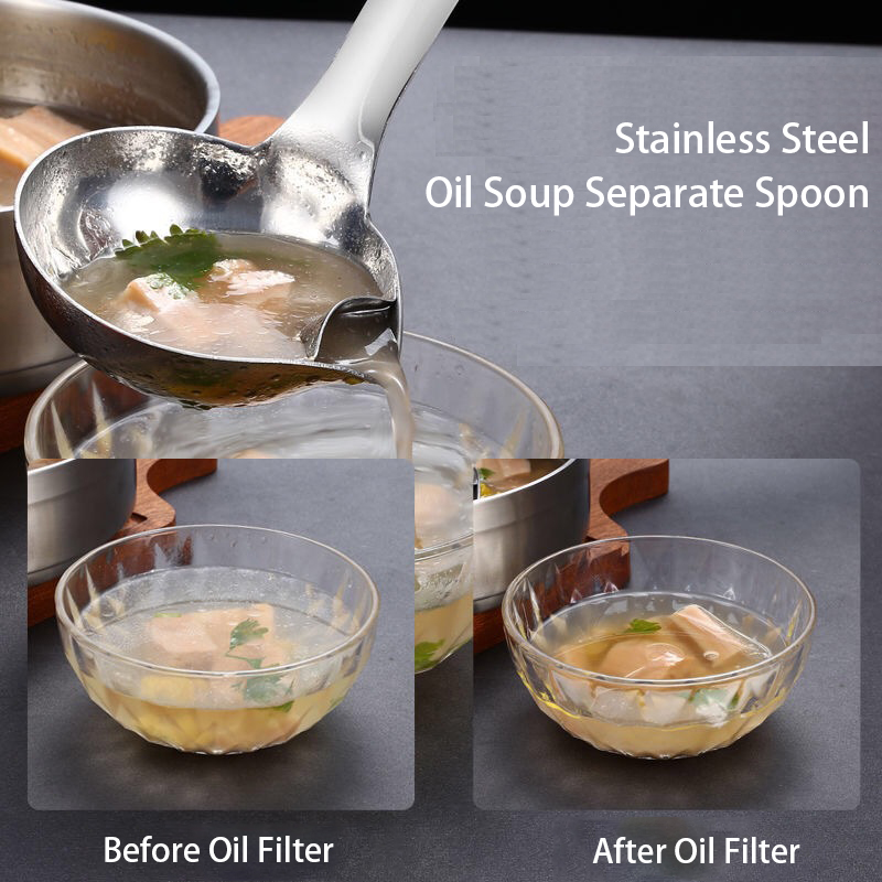 Cuchara separada para sopa y a - Home Cooking Dinner reseña y precio