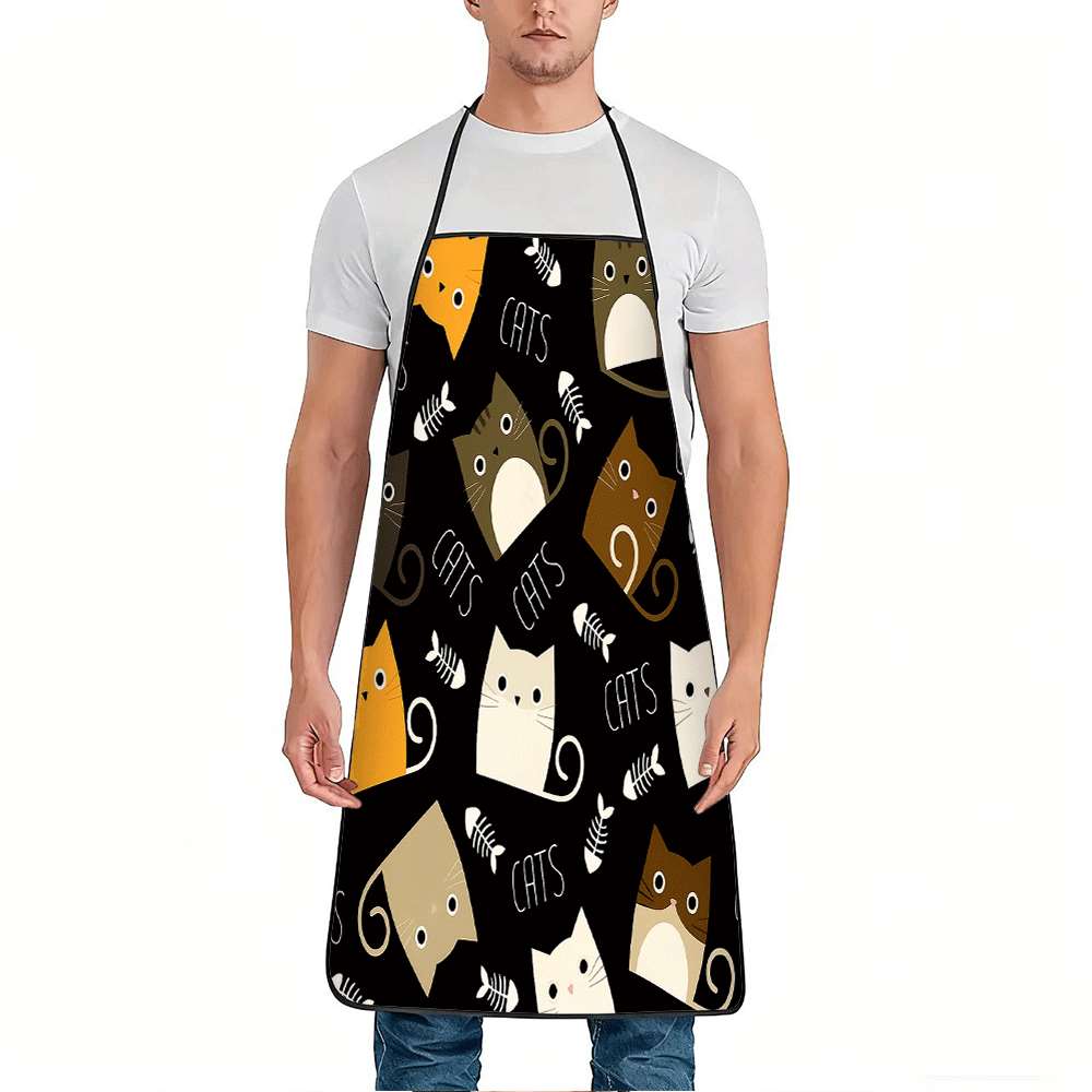 1 delantal divertido con temát - Home Cooking For Cats reseña y precio