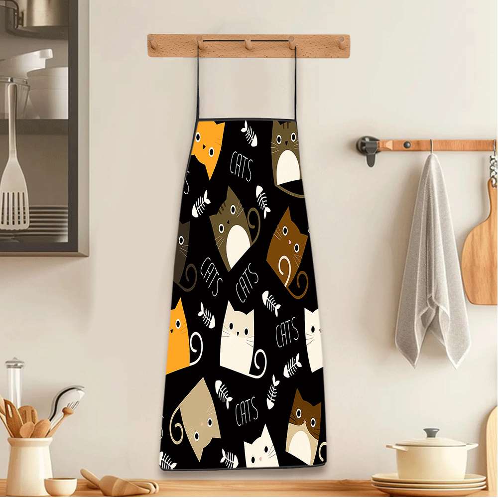 1 delantal divertido con temát - Home Cooking For Cats reseña y precio