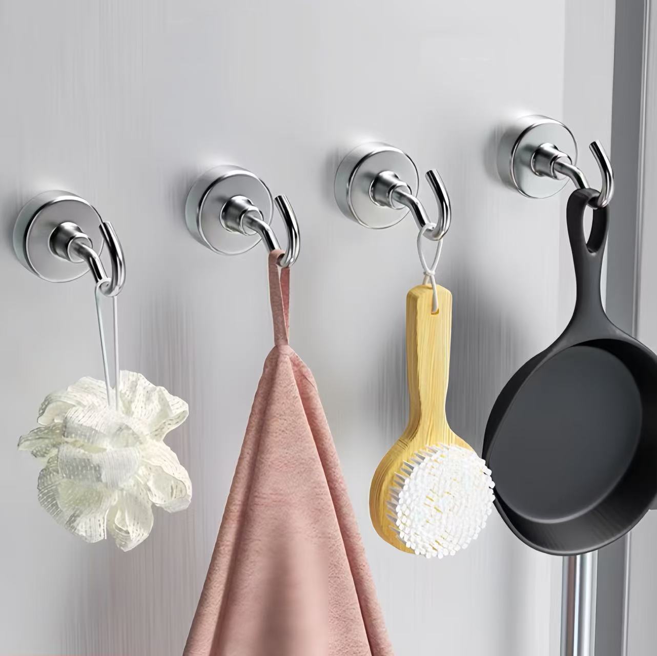 Ganchos magnéticos fuertes, ga - Home Cooking Delivery reseña y precio