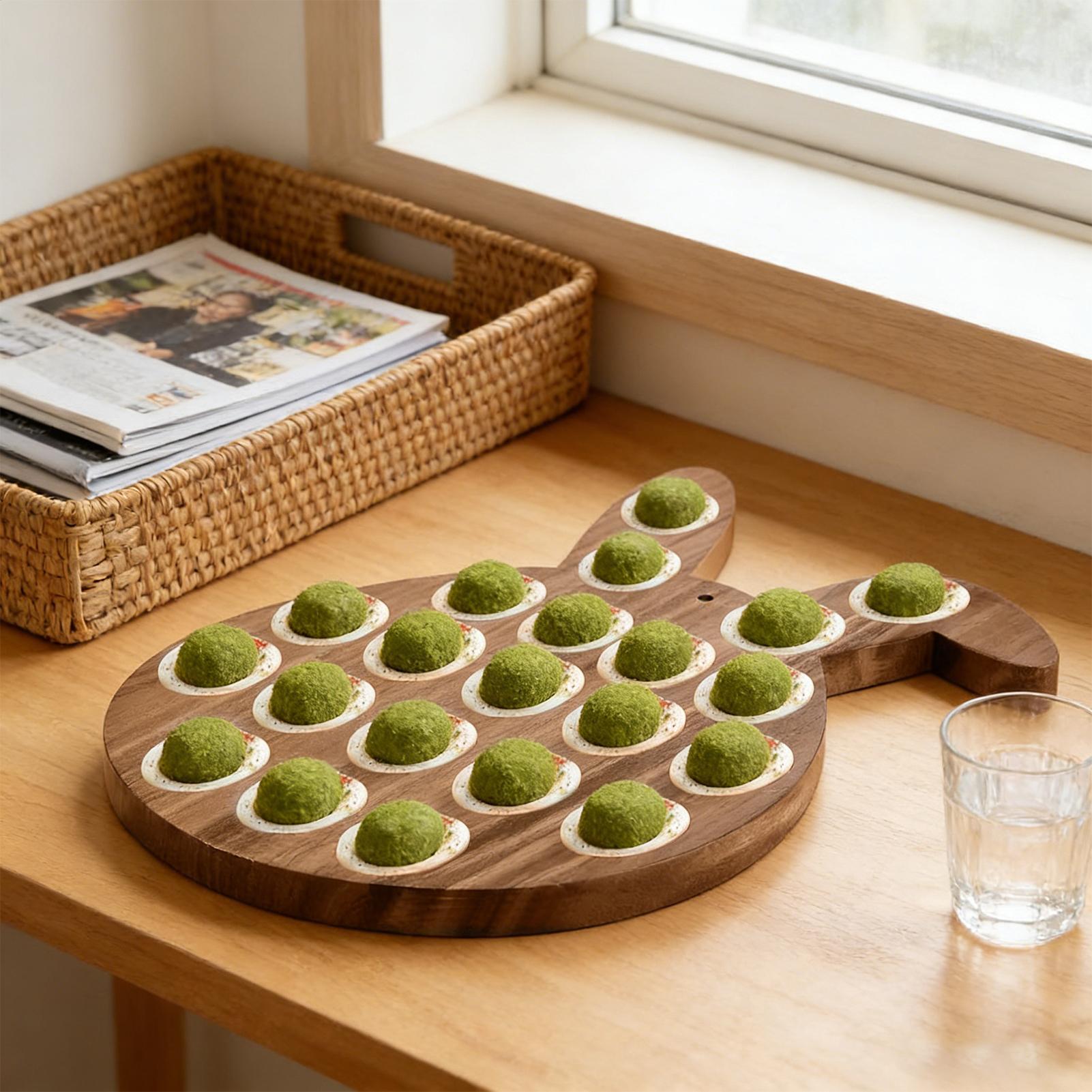 Plato para huevos rellenos de  - Home Cooking Host reseña y precio